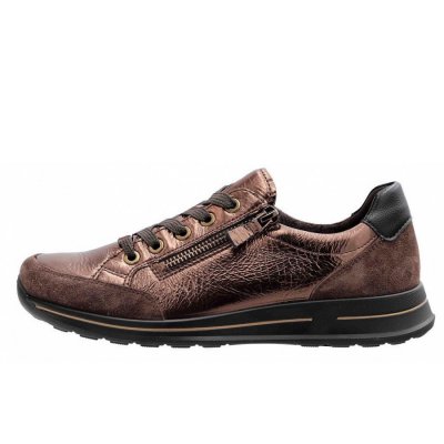 Ara Damen Bequeme Schnürer In Braun Ara Damen Bequeme Schnürer In Braun